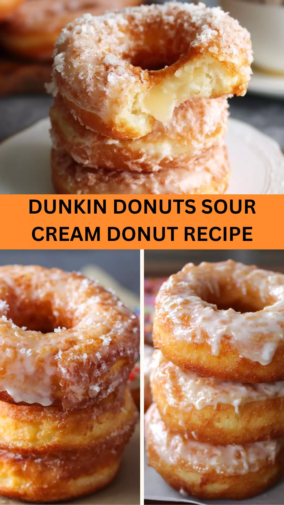 Dunkin Donuts Sour Cream Donut Recipe – Bite Blaze