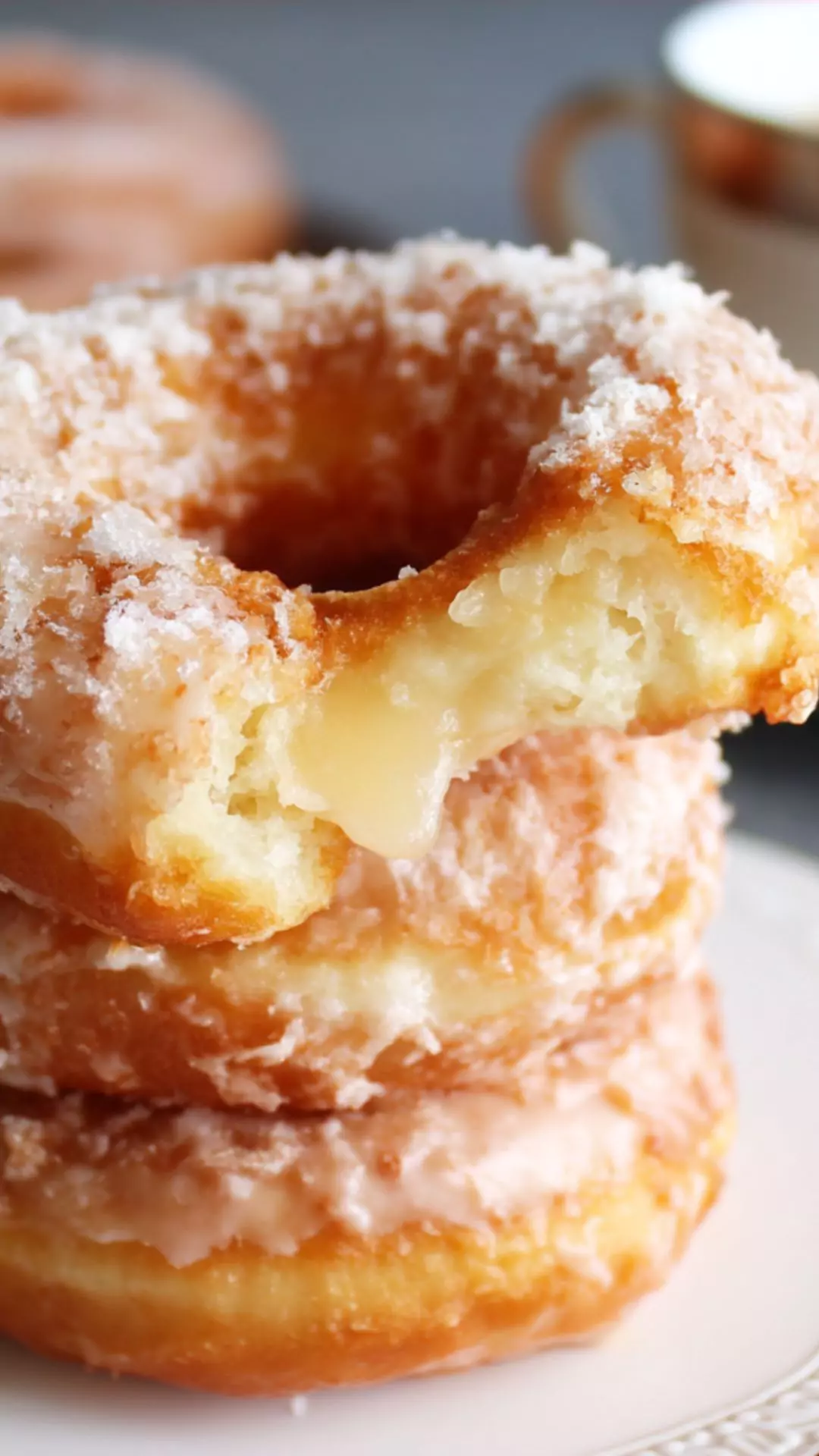 Easy Dunkin Donuts Sour Cream Donut Recipe