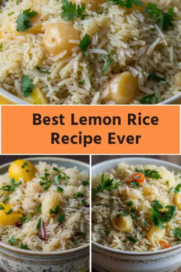 Best Lemon Rice Recipe Ever