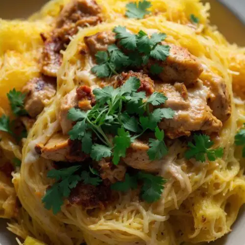 Chicken Spaghetti Squash copycat Recipe