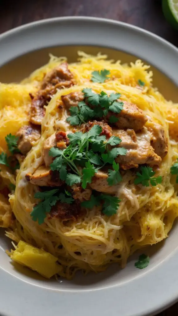 how to make Chicken Spaghetti Squash Recipe how to make Chicken Spaghetti Squash Recipe