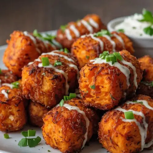 How to make Crispy Air Fryer Sweet Potato Tots Recipe