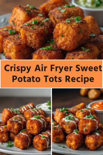Crispy Air Fryer Sweet Potato Tots Recipe