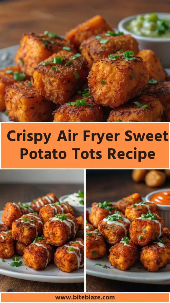 Crispy Air Fryer Sweet Potato Tots Recipe Crispy Air Fryer Sweet Potato Tots Recipe