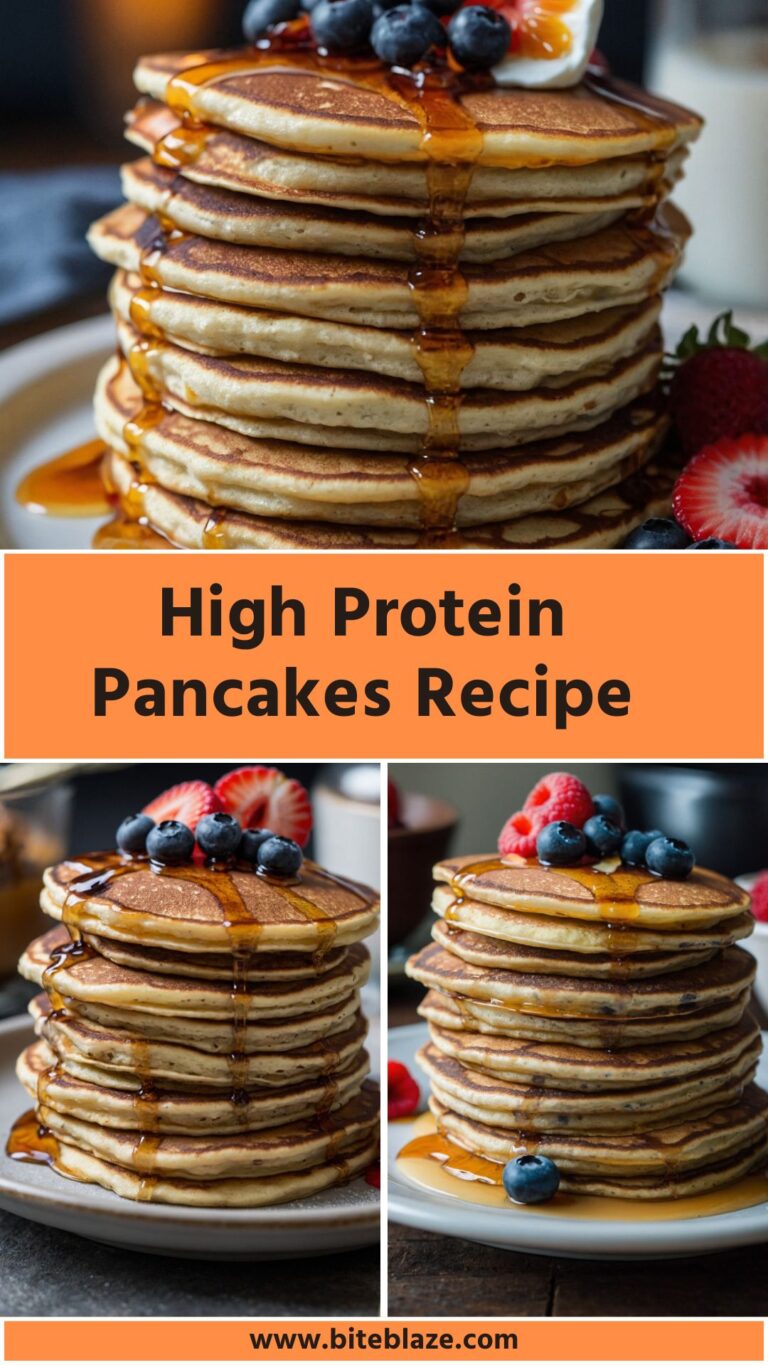 High Protein Pancakes Recipe