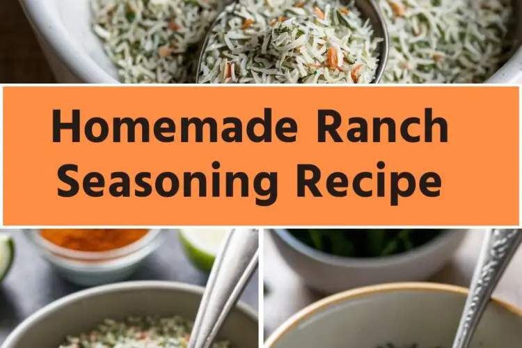 Homemade Ranch Seasoning Recipe