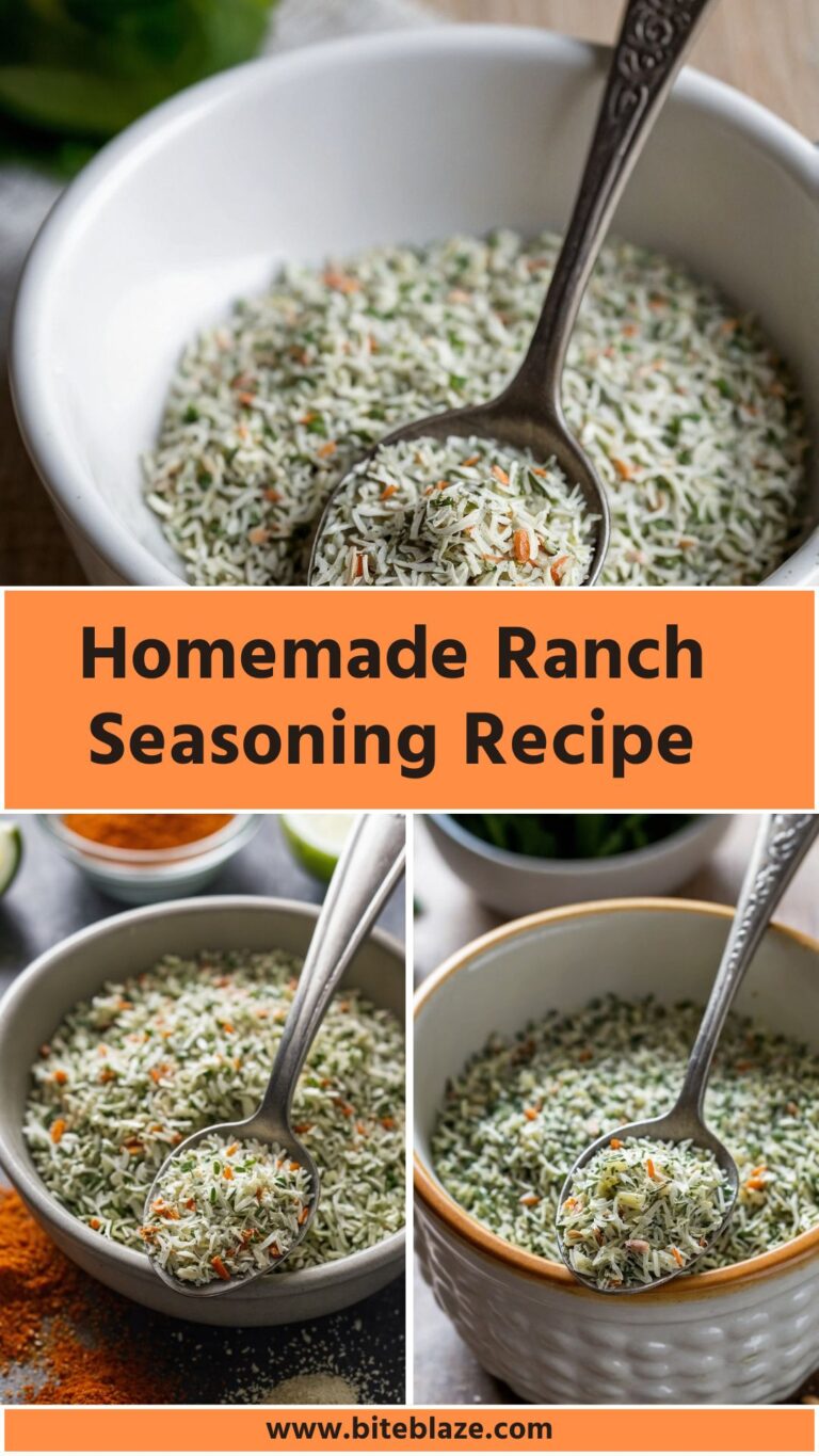 Homemade Ranch Seasoning Recipe