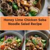 Honey Lime Chicken Soba Noodle Salad Recipe