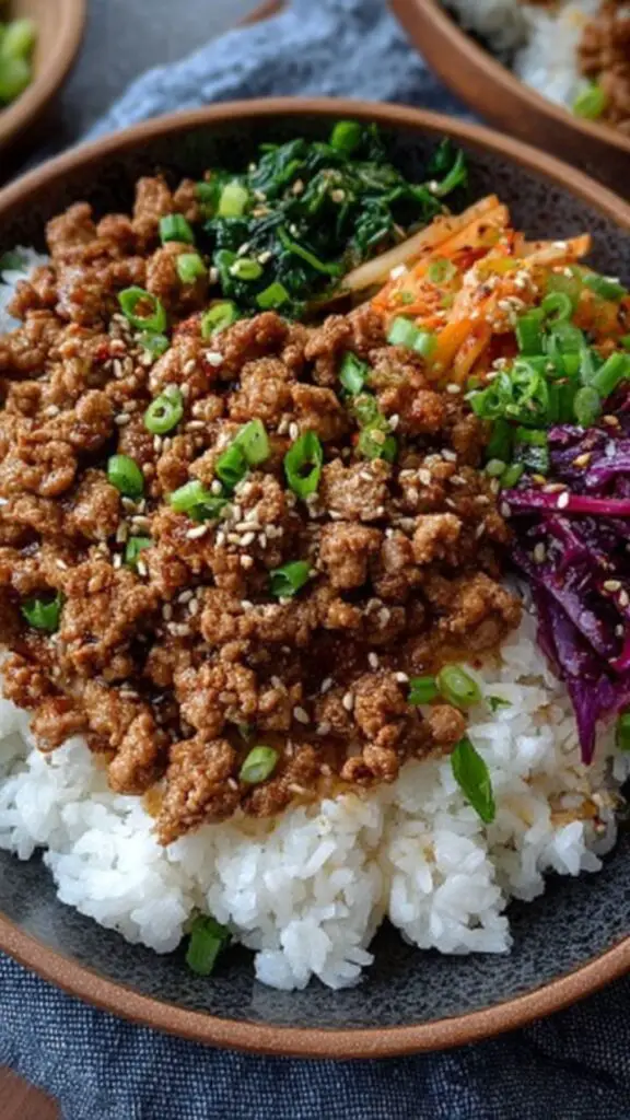 how to make Korean turkey bowl 
