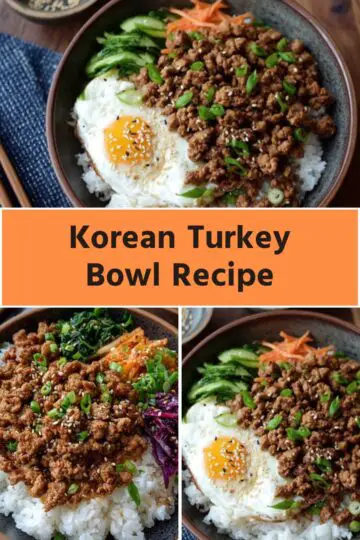 Korean turkey bowl recipe