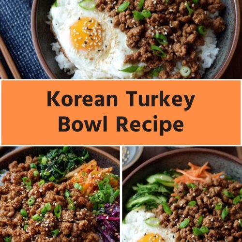 Korean turkey bowl recipe