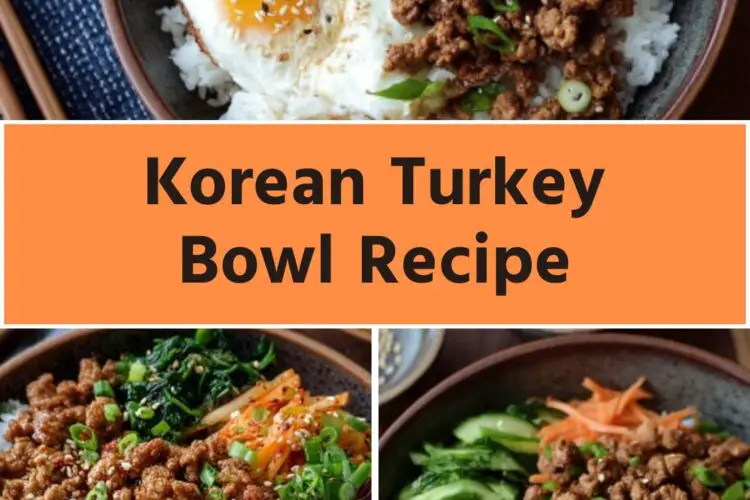 Korean turkey bowl recipe