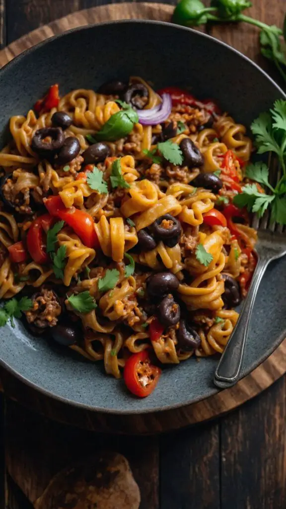 How to Make Ahead One Pot Black Bean Fajita Pasta Recipe How to Make Ahead One Pot Black Bean Fajita Pasta Recipe
