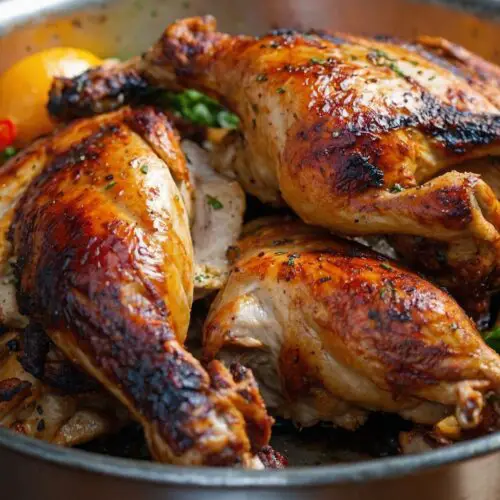 how to make Pan Fried Whole Chicken Recipe