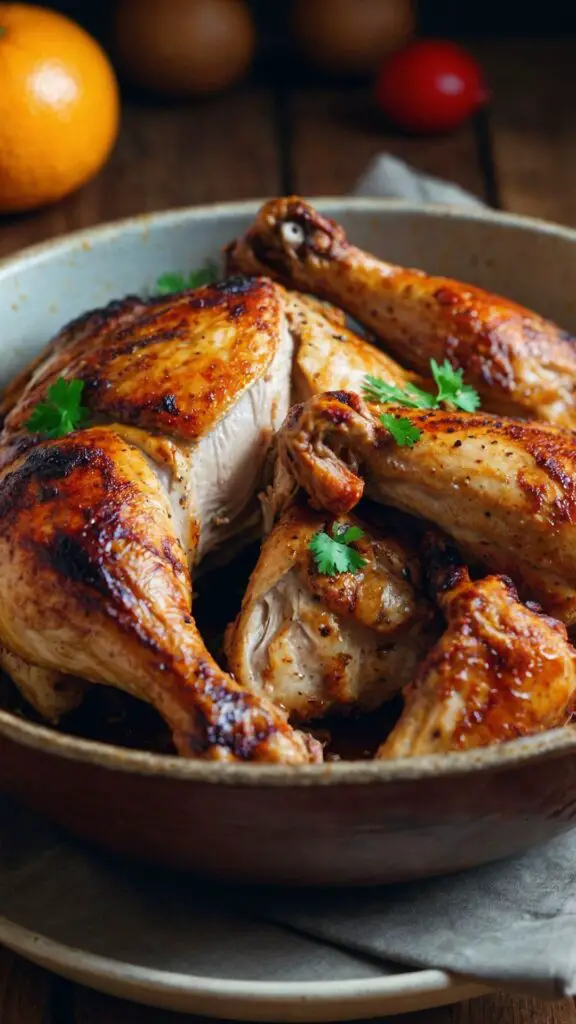 Pan Fried Whole Chicken recipe Recipe