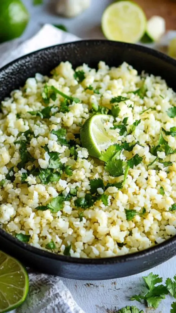 how to make cilantro lime cauliflower rice recipe how to make cilantro lime cauliflower rice recipe