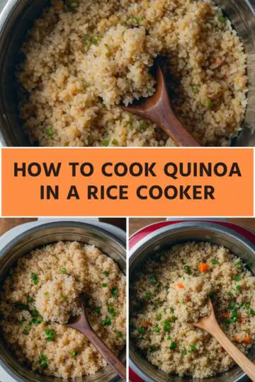 how to cook quinoa in a rice cooker