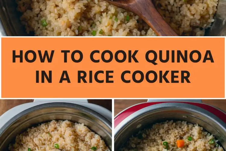 how to cook quinoa in a rice cooker