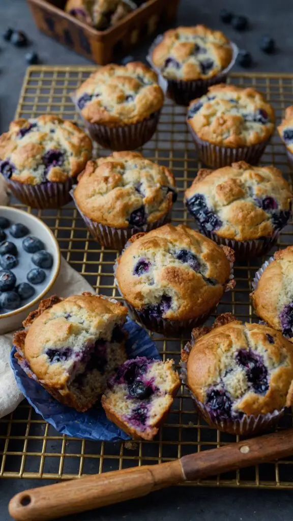 Healthy Blueberry Muffins copycat Recipe Healthy Blueberry Muffins copycat Recipe