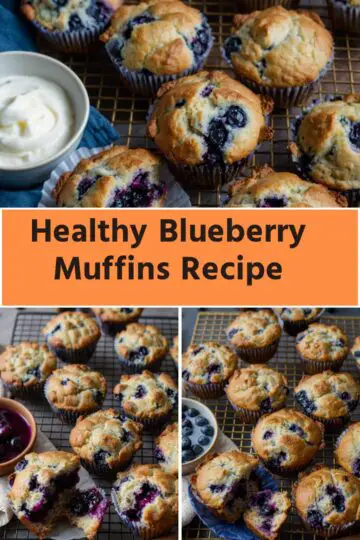 Healthy Blueberry Muffins Recipe