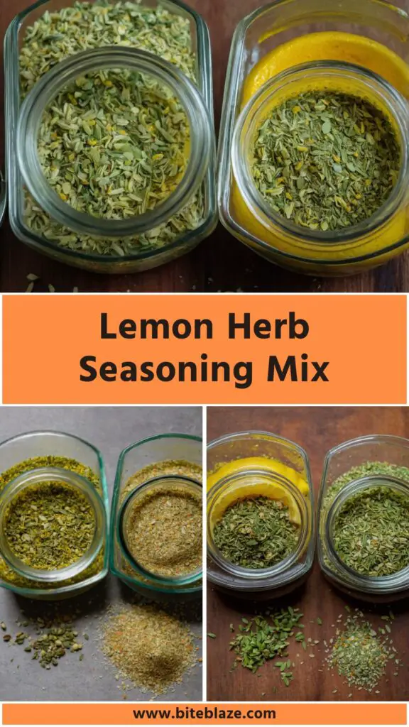 Lemon Herb Seasoning Mix