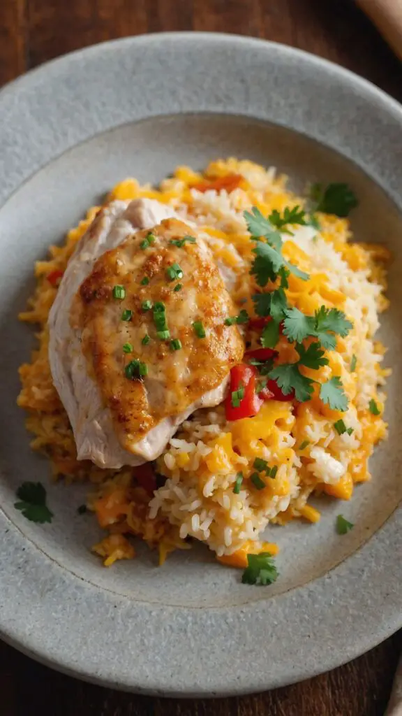 Low Carb Cheesy Chicken And Rice copycat Recipe Low Carb Cheesy Chicken And Rice copycat Recipe