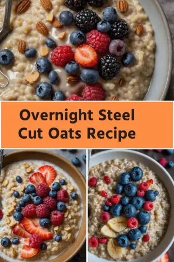 Overnight Steel Cut Oats Recipe