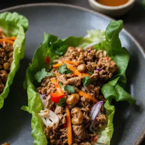 How to make Thai Turkey Meal Prep Lettuce Wraps