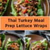 Thai Turkey Meal Prep Lettuce Wraps