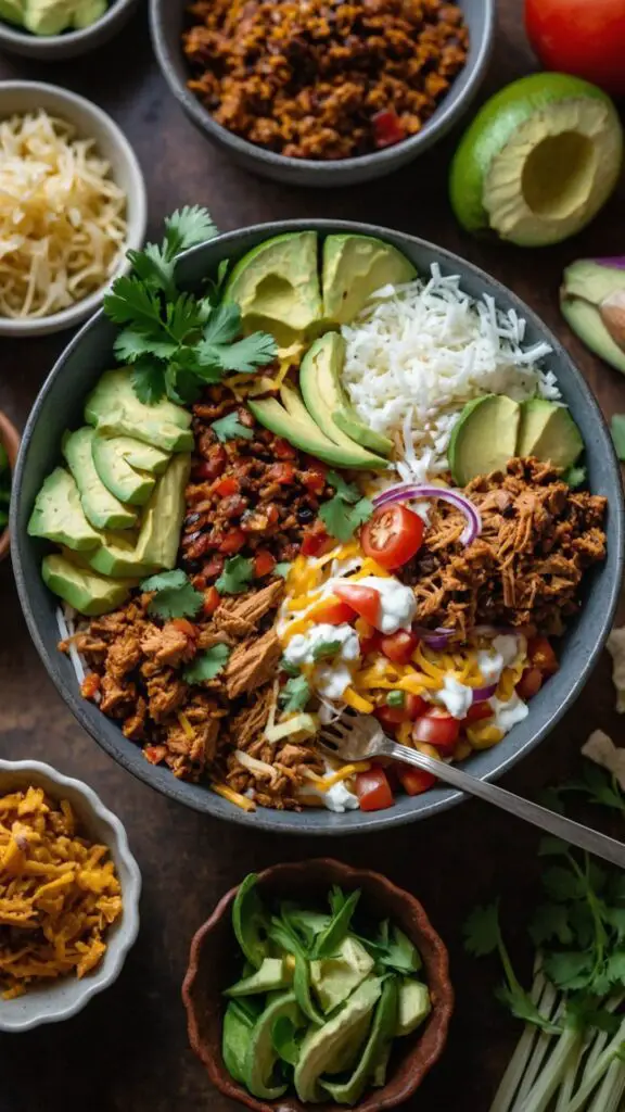 Turkey Taco Lunch Bowls Copycat Recipe Turkey Taco Lunch Bowls Copycat Recipe