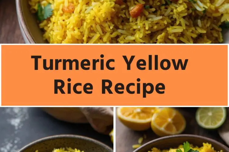 Turmeric Yellow Rice Recipe
