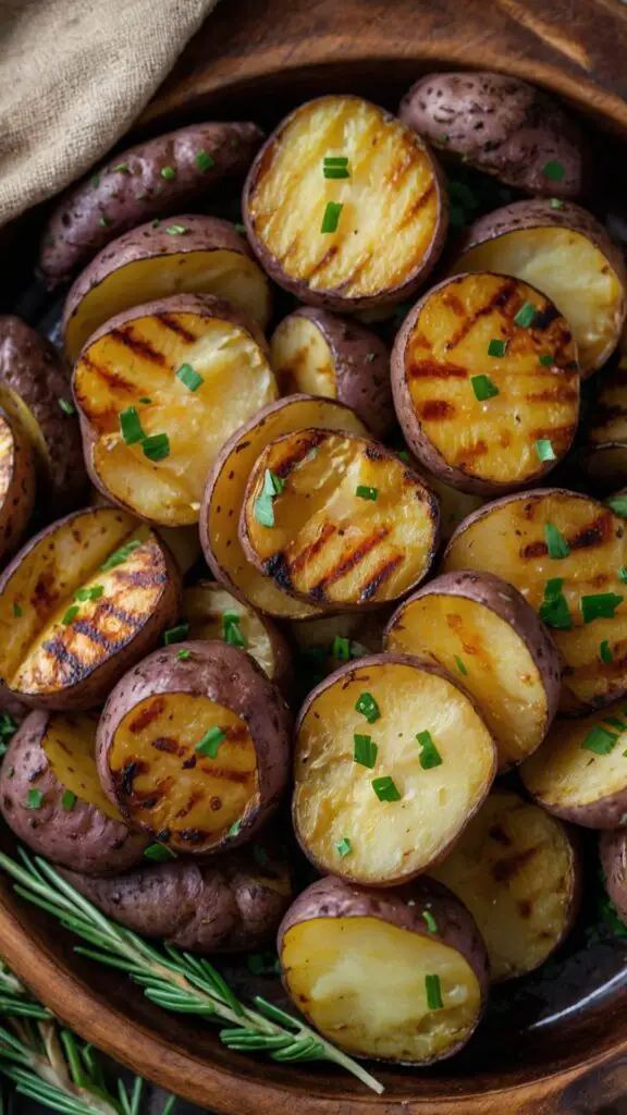 how to cook grilled potatoes