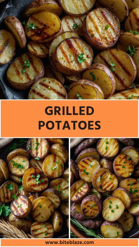 grilled potatoes