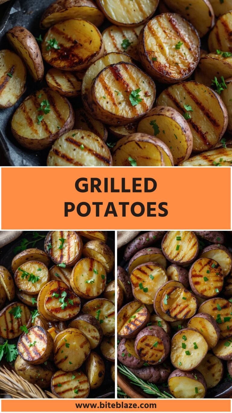 Grilled Potatoes  – Bite Blaze