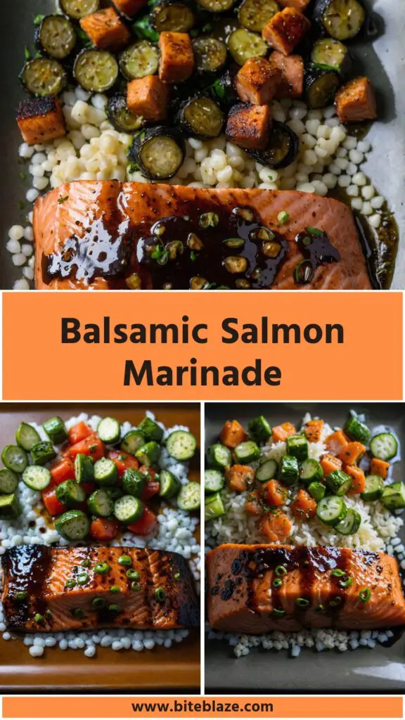 Balsamic Salmon Marinade Balsamic Salmon Marinade