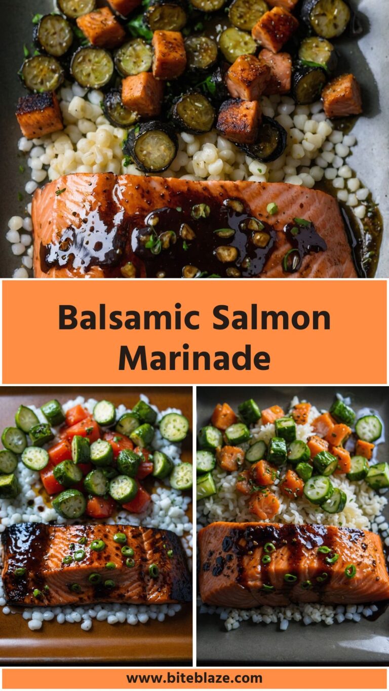 Balsamic Salmon Marinade