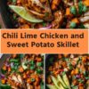 Chili Lime Chicken and Sweet Potato Skillet