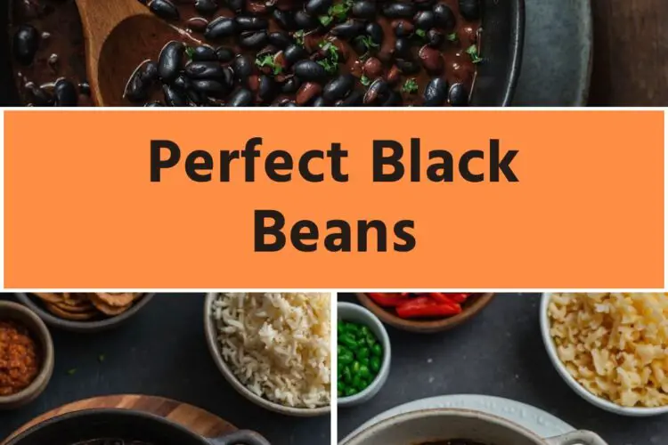 Perfect Black Beans