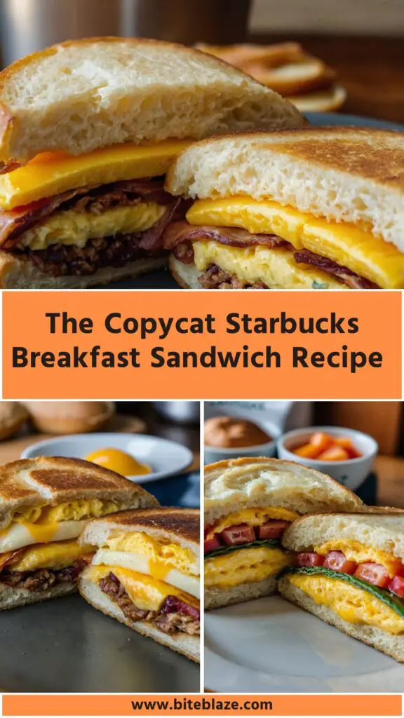 The Copycat Starbucks Breakfast Sandwich Recipe