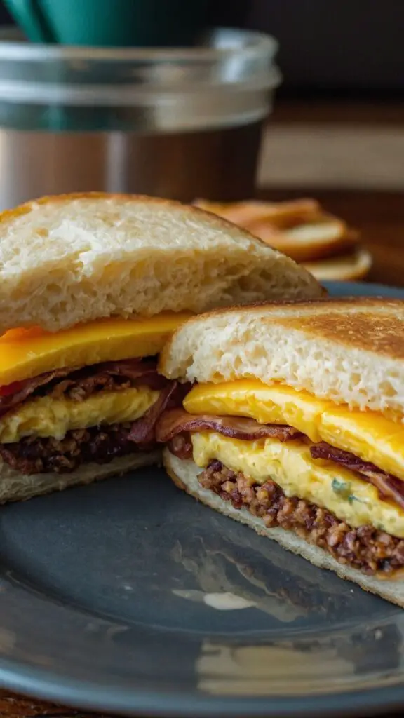 Copycat Starbucks Breakfast Sandwich 