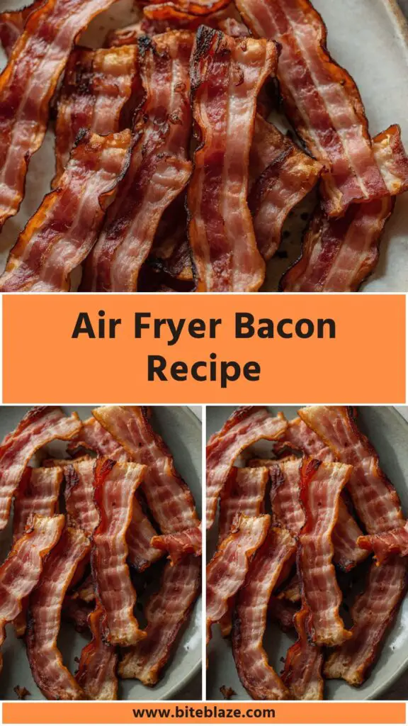 air fryer bacon recipe