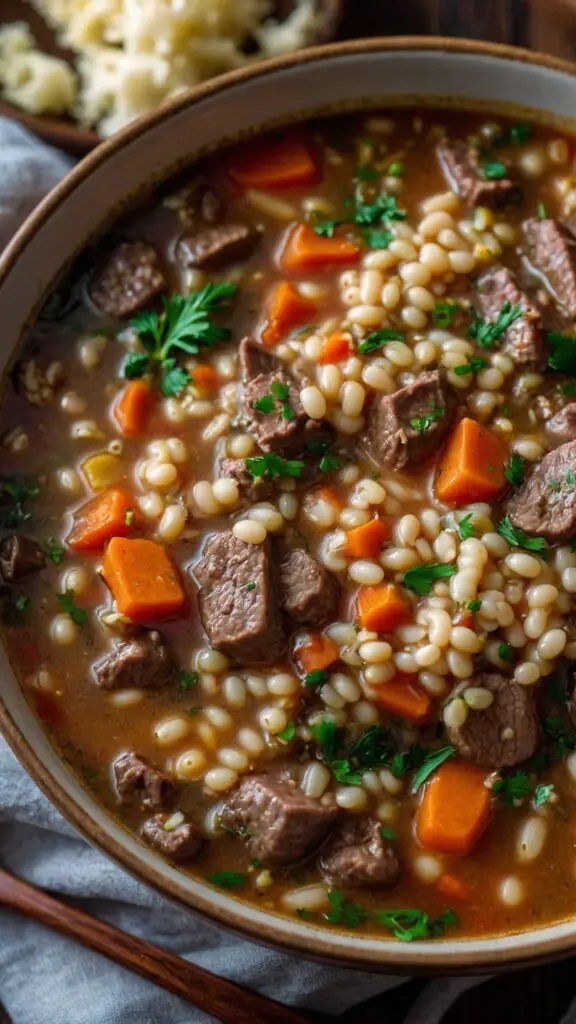 how to make beef barley soup how to make beef barley soup
