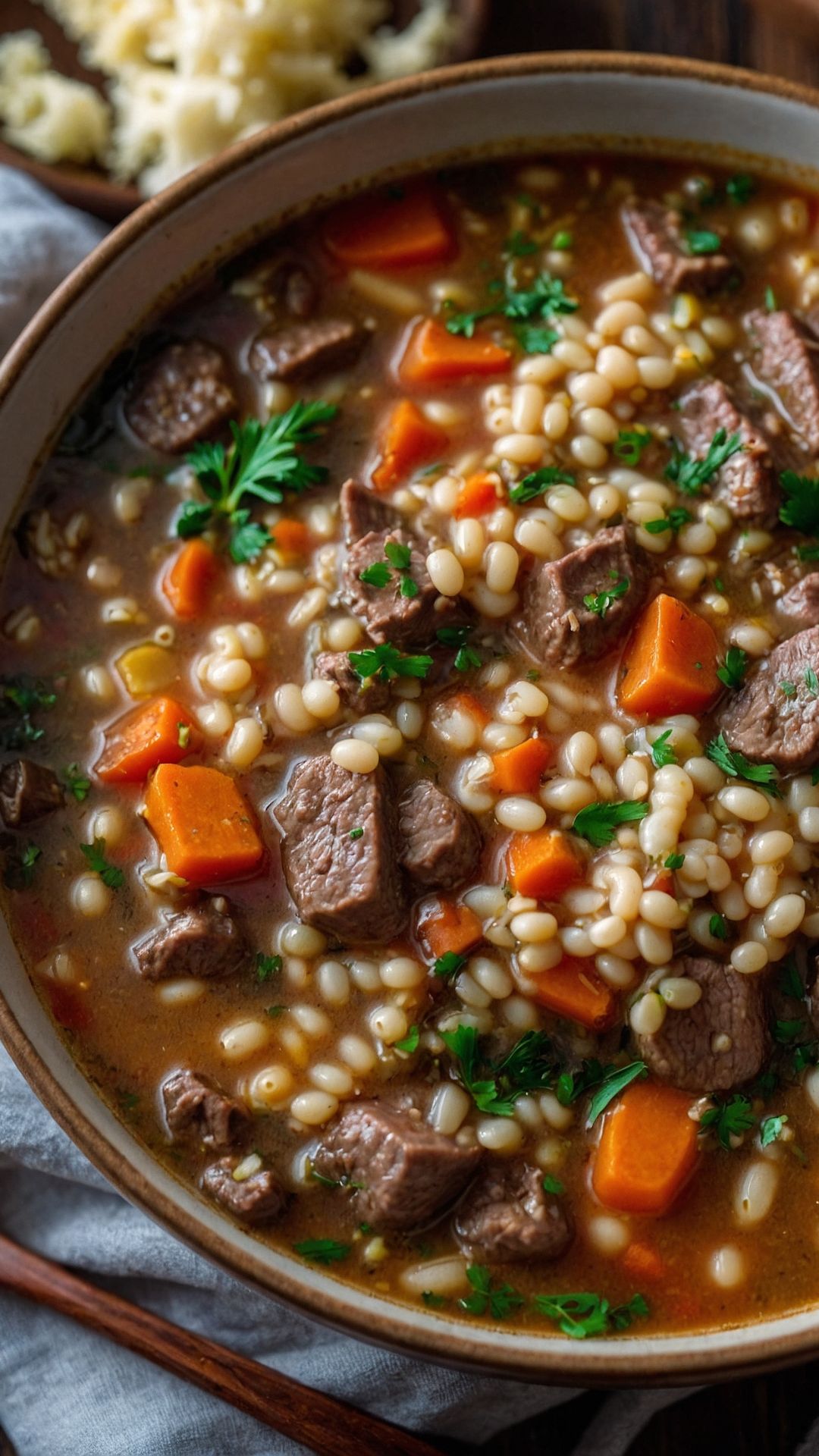 how to make beef barley soup