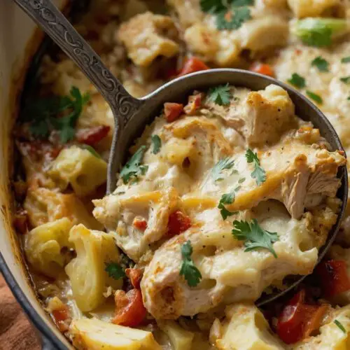 chicken cauliflower casserole copycat recipe