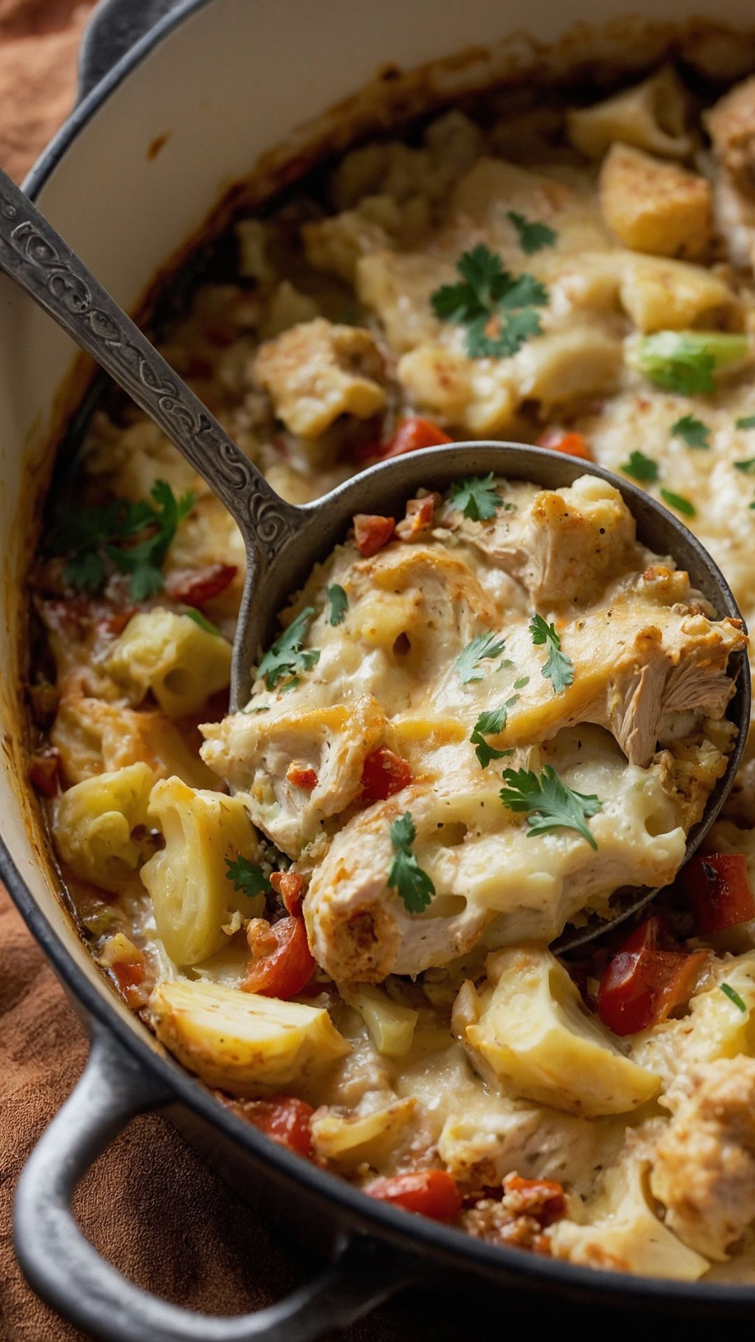 chicken cauliflower casserole copycat recipe
