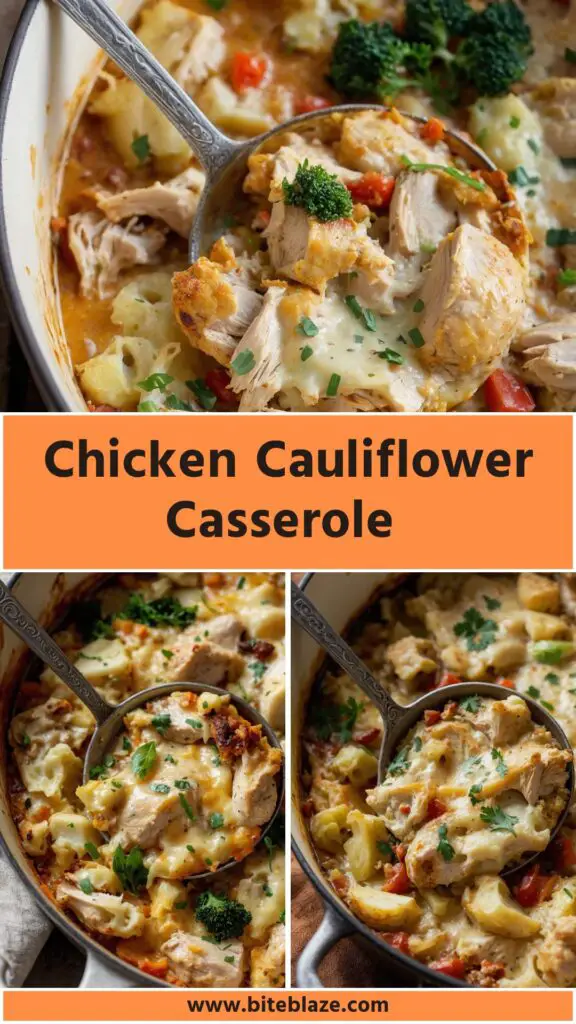 chicken cauliflower casserole chicken cauliflower casserole