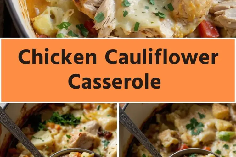 chicken cauliflower casserole
