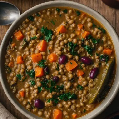 how to make greek lentil soup Recipe