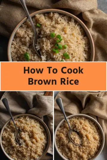 how to cook brown rice