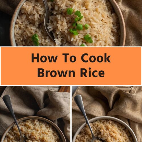 how to cook brown rice